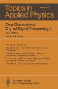 Two-Dimensional Digital Signal Processing I