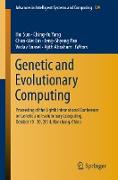 Genetic and Evolutionary Computing