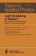 Light Scattering in Solids II