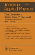 Two-Dimensional Digital Signal Processing II