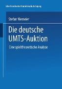 Die deutsche UMTS-Auktion