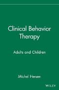 Clinical Behavior Therapy