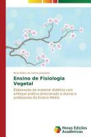 Ensino de Fisiologia Vegetal