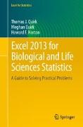 Excel 2013 for Biological and Life Sciences Statistics