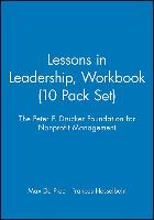 Lessons in Leadership Workbook, 10 Pack Set