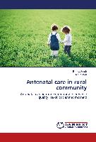 Antenatal care in rural community