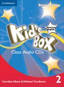 Kid's Box American English Level 2 Class Audio CDs (4)