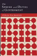 The Sphere and Duties of Government (The Limits of State Action)
