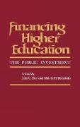 Financing Higher Education