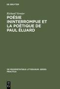Poésie ininterrompue et la poétique de Paul Éluard