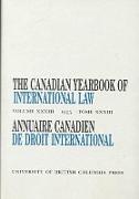 The Canadian Yearbook of International Law, Vol. 33, 1995