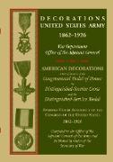 Decorations United States Army, 1862-1926