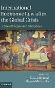 International Economic Law After the Global Crisis