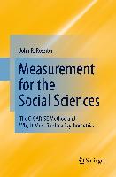 Measurement for the Social Sciences