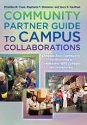 Community Partner Guide to Campus Collaborations