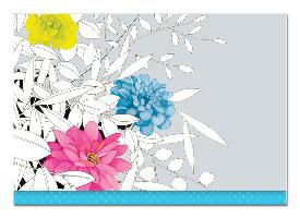Modern Floral Note Cards (Stationery, Boxed Cards)