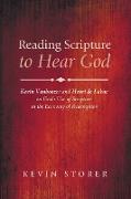 Reading Scripture to Hear God