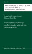 Psychodynamische Therapie von Patienten im schizophrenen Prodromalzustand