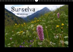 Surselva - Graubünden (Wandkalender immerwährend DIN A3 quer)
