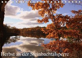 Herbst an der Steinbachtalsperre (Tischkalender immerwährend DIN A5 quer)