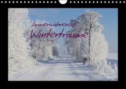Immerwährende Winterträume von Tanja Riedel (Wandkalender immerwährend DIN A4 quer)