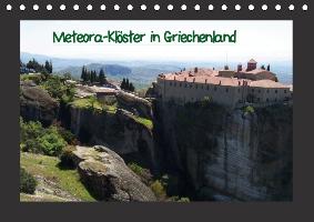Meteora-Klöster in Griechenland (Tischkalender immerwährend DIN A5 quer)