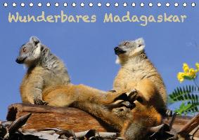 Wunderbares Madagaskar (Tischkalender immerwährend DIN A5 quer)