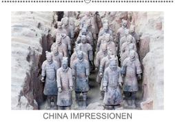 China Impressionen (Wandkalender immerwährend DIN A2 quer)