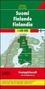 Finnland, Autokarte 1:500.000, freytag & berndt