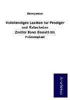 Vollständiges Lexikon für Prediger und Katecheten