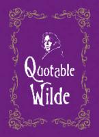 Quotable Wilde