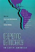 Deepening Democracy Latin America