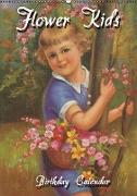 Flower Kids (UK-Version) (Wall Calendar perpetual DIN A2 Portrait)