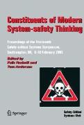 Constituents of Modern System-safety Thinking