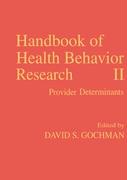 Handbook of Health Behavior Research II