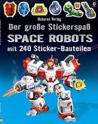 Der große Stickerspaß: Space Robots