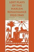 Lost Plays of the Harlem Renaissance, 1920-1940