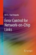 Error Control for Network-On-Chip Links