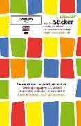 mindmemo Vokabel Sticker - Grundwortschatz Englisch / Deutsch - 280 Vokabel Aufkleber - Zusammenfassung