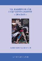 VII. Jahrbuch für Lebensphilosophie 2014/2015