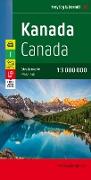 Kanada, Straßenkarte 1:3.000.000, freytag & berndt