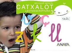 Catxalot, lectoescriptura, Educació Infantil, 5 anys (Valencia). Quadern 3 (pauta)