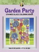 Creative Haven Garden Party Stained Glass Coloring Book