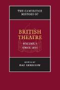 The Cambridge History of British Theatre