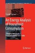 An Energy Analysis of Household Consumption