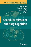 Neural Correlates of Auditory Cognition