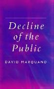 Decline of the Public