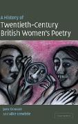 A History of Twentieth-Century British Women's Poetry