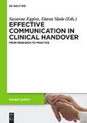 Effective Communication in Clinical Handover