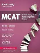 Kaplan MCAT Critical Analysis and Reasoning Skills Review: Book + Online